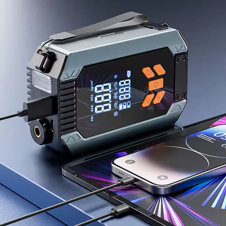 🔋  PowerStart 12V – Arrancador Portátil para Autos + Cargador USB