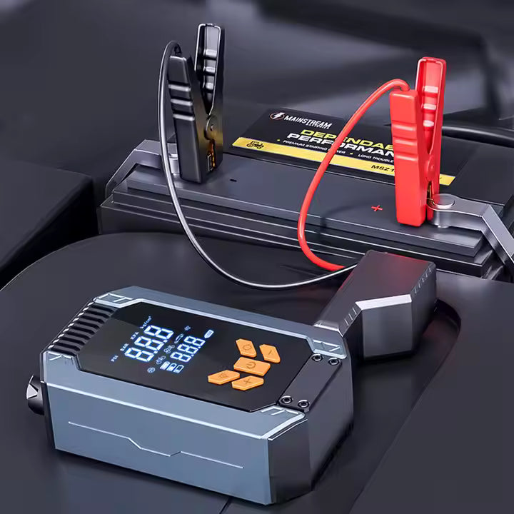 🔋  PowerStart 12V – Arrancador Portátil para Autos + Cargador USB